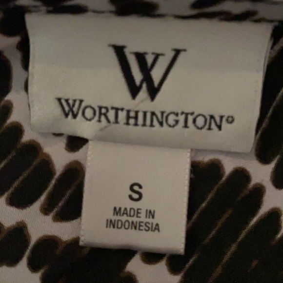 🎈Sale🎈Worthington Cowl Neck Blouse Size Small - Picture 7 of 8